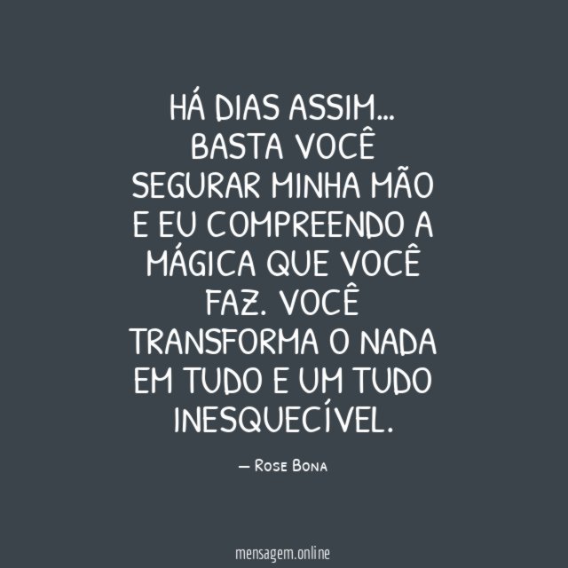Há dias assim