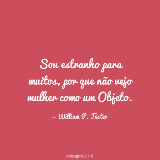 Sou estranho para muitos