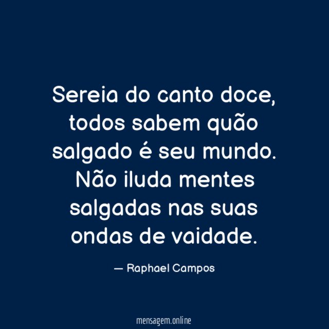 Sereia do canto doce