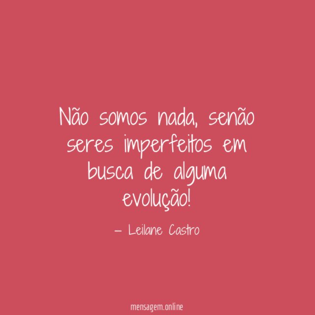 Não somos nada