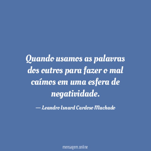 Quando usamos as palavras dos outros para fazer