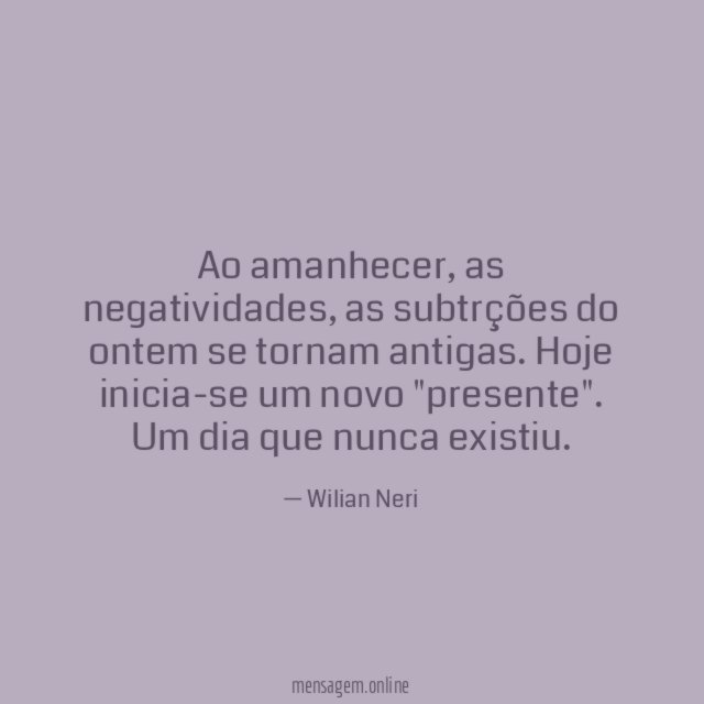 Ao amanhecer