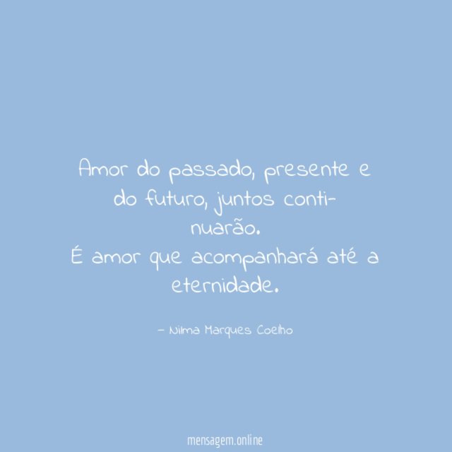 Amor do passado