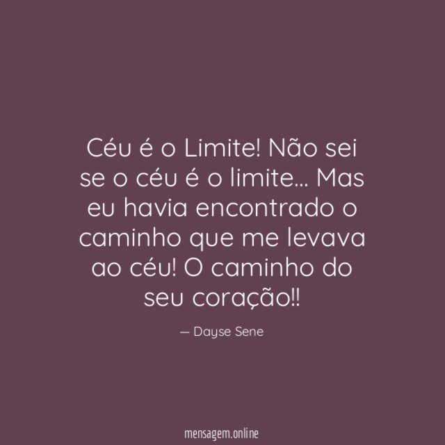 Céu é o Limite!