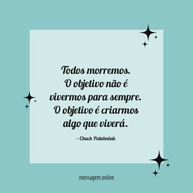 Todos morremos
