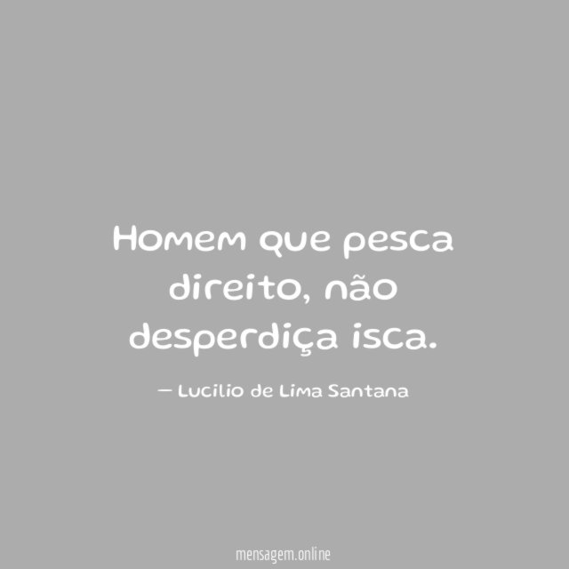 Homem que pesca direito