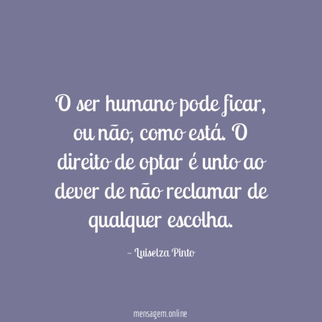 O ser humano pode ficar