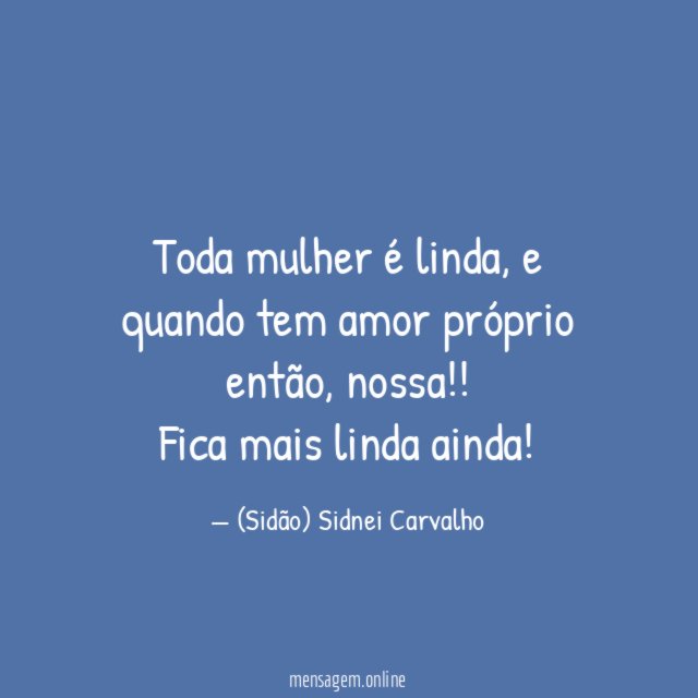 Toda mulher é linda