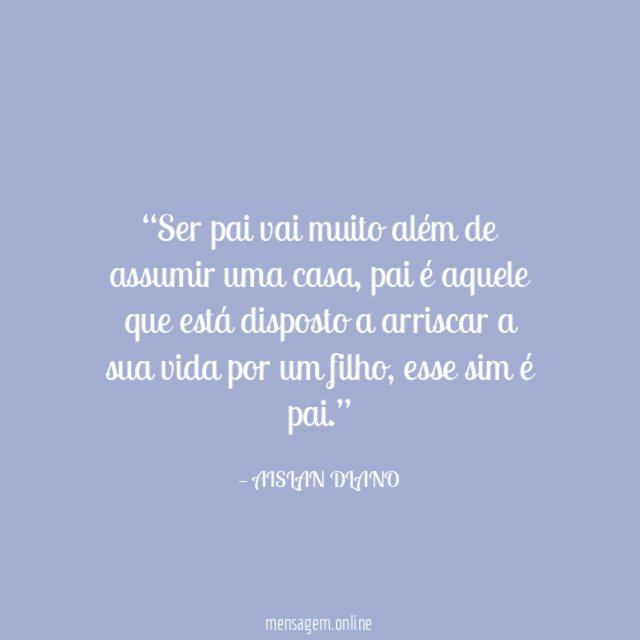 Ser pai vai muito além de assumir uma casa