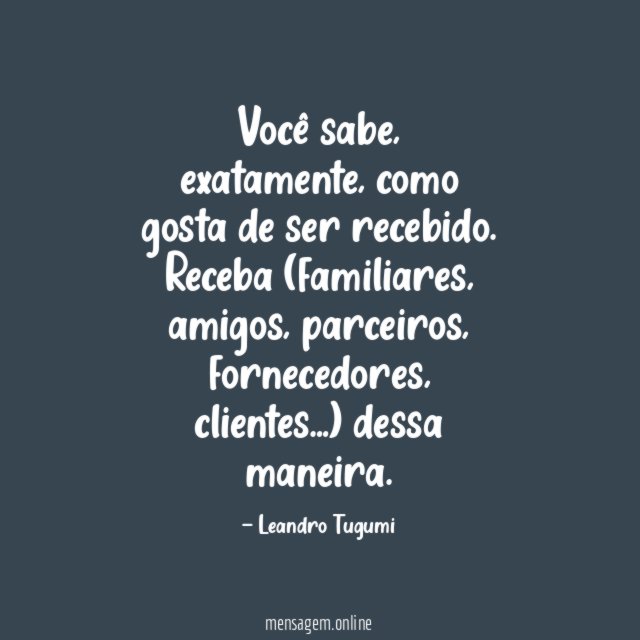 Você sabe