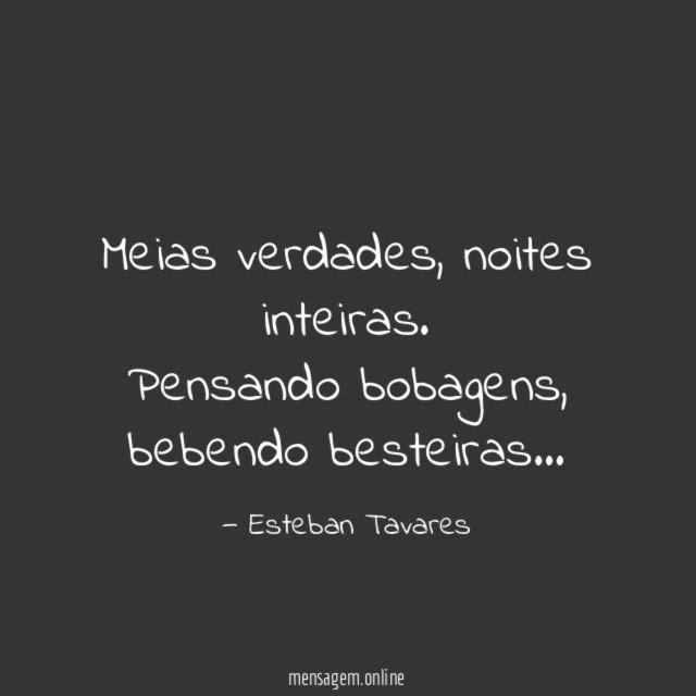Meias verdades