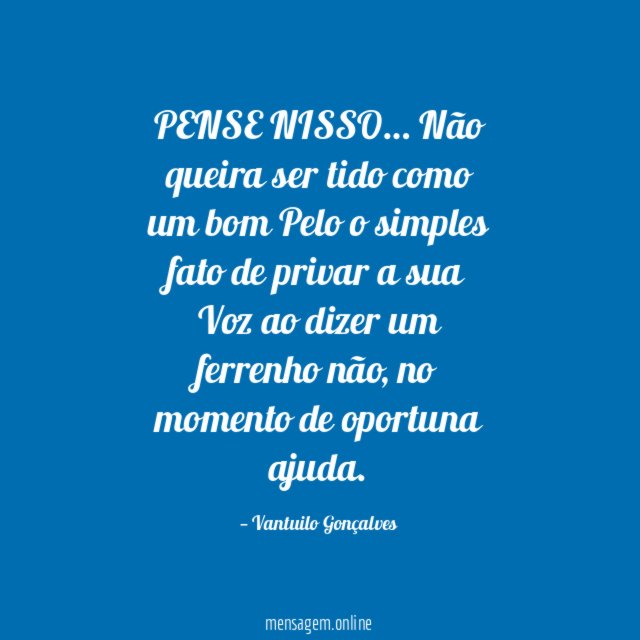 PENSE NISSO…