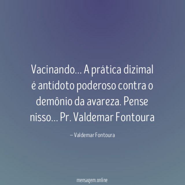 Vacinando…