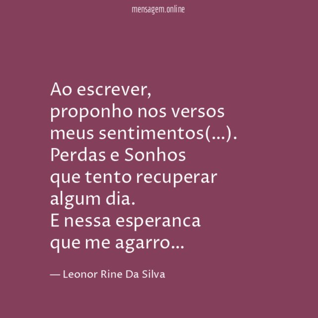 Ao escrever