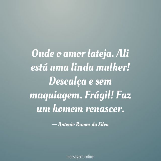 Onde o amor lateja
