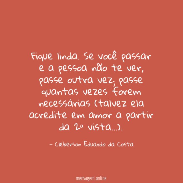 Fique linda