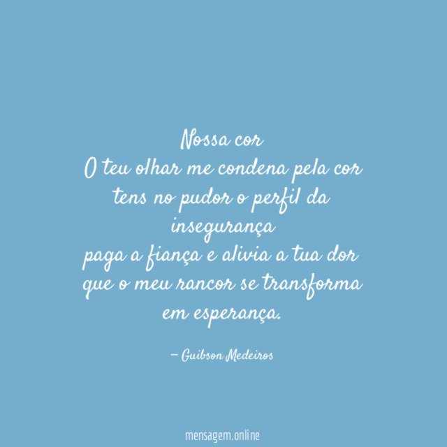 Nossa cor