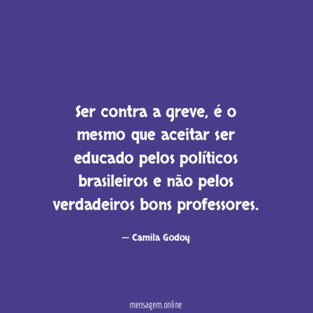 Ser contra a greve