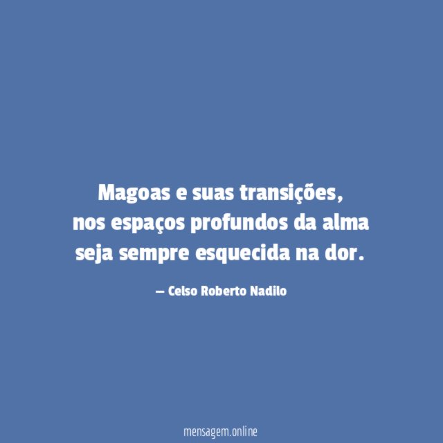 magoas e suas transições
