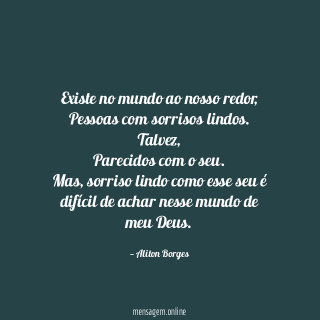 Existe no mundo ao nosso redor