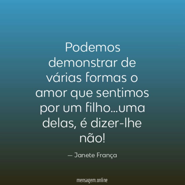 Podemos demonstrar de várias formas o amor que