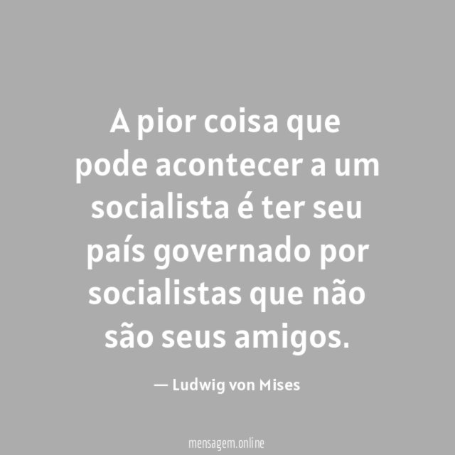 A pior coisa que pode acontecer a um