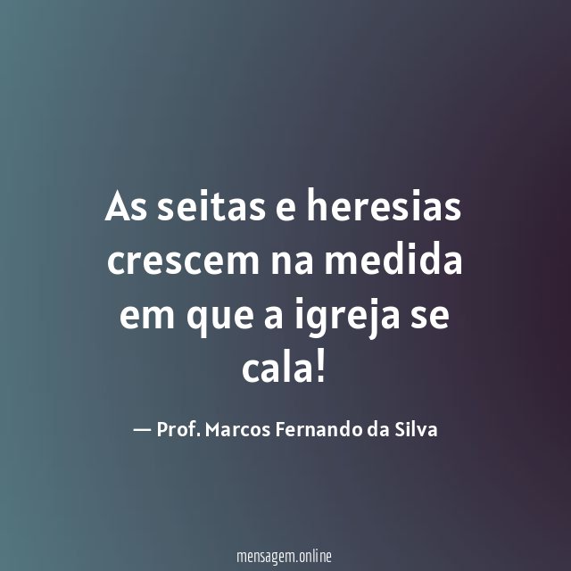 As seitas e heresias crescem na medida em