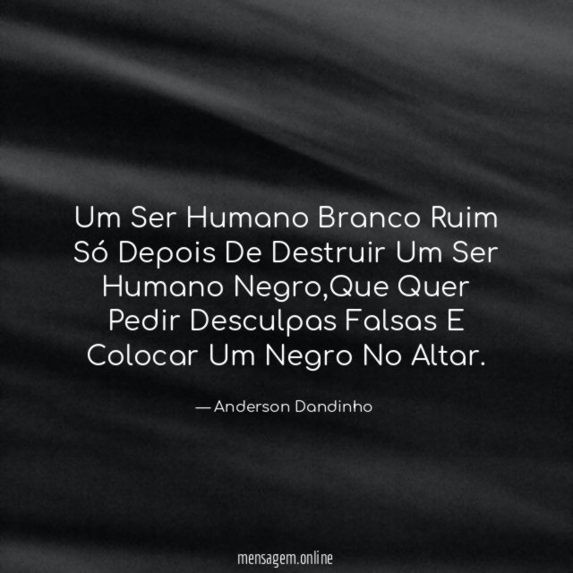 Um Ser Humano Branco Ruim Só Depois De