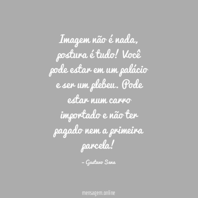 Imagem não é nada