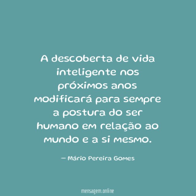 A descoberta de vida inteligente nos próximos anos
