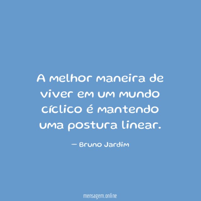 A melhor maneira de viver em um mundo