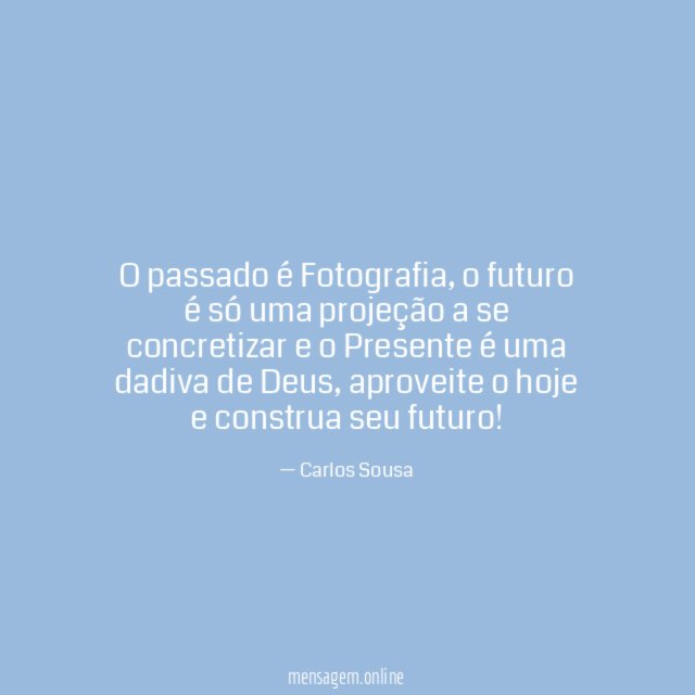 O passado é Fotografia