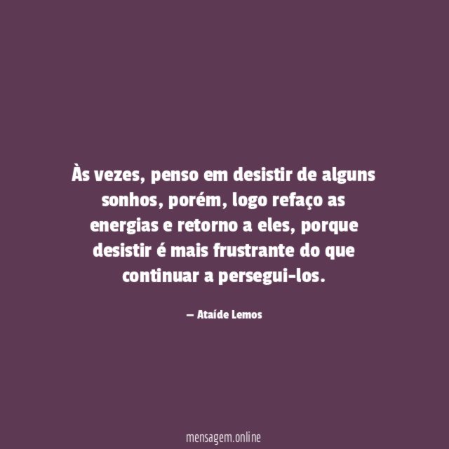 Às vezes