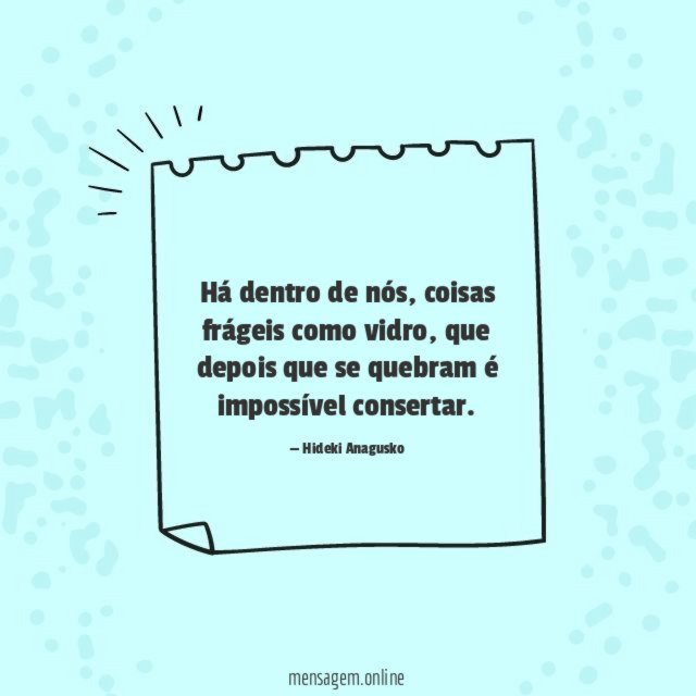 Há dentro de nós