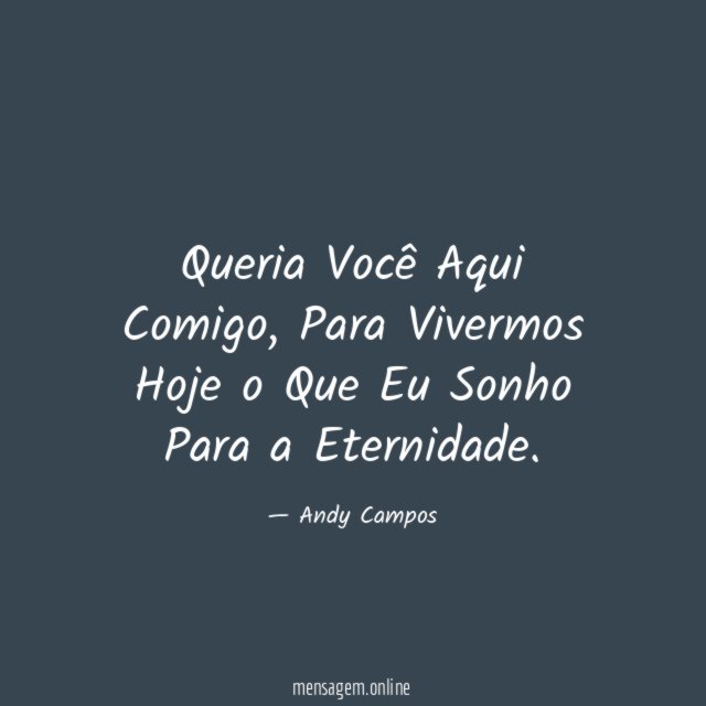 Queria Você Aqui Comigo