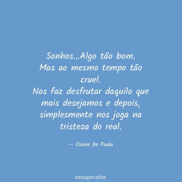 Sonhos