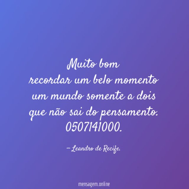 Muito bom