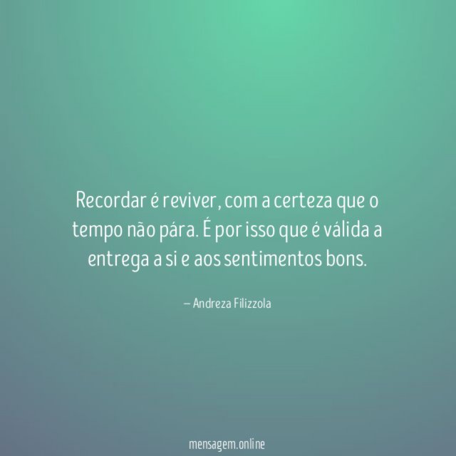 Recordar é reviver
