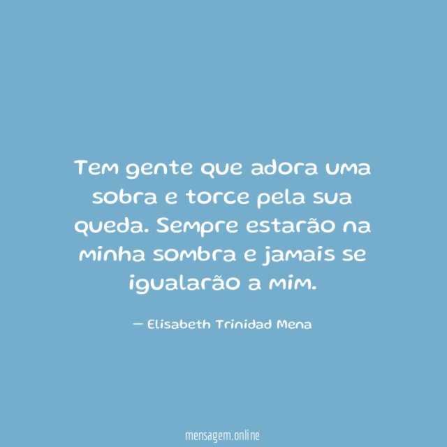 Tem gente que adora uma sobra e torce pela sua queda