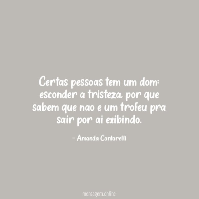 Certas pessoas tem um dom