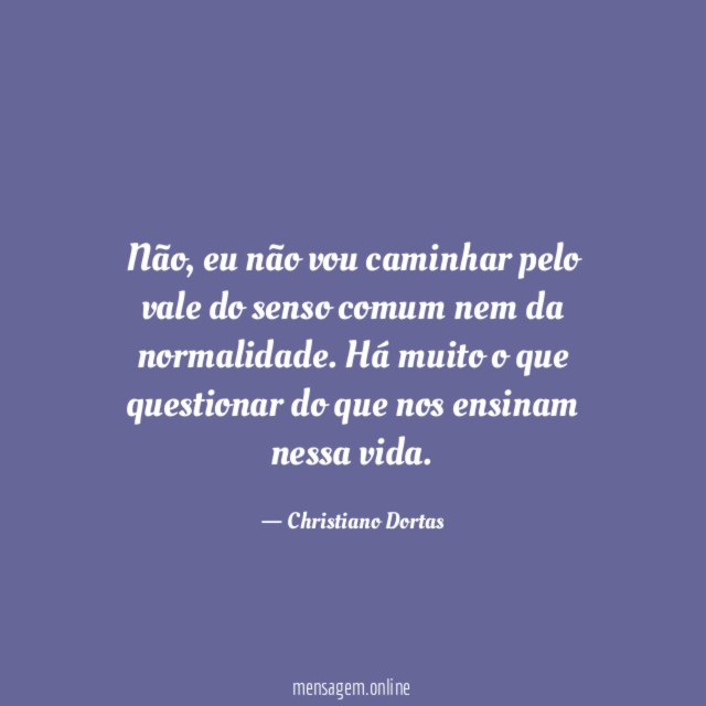Não
