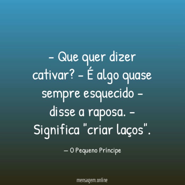 Que quer dizer cativar