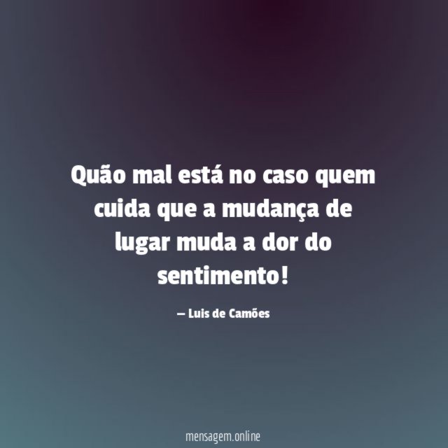 Quão mal está no caso quem cuida que