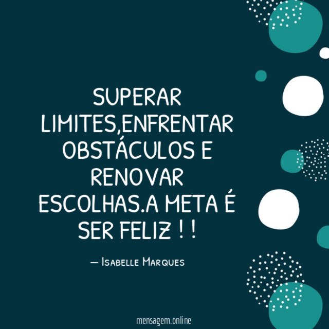 Superar limites