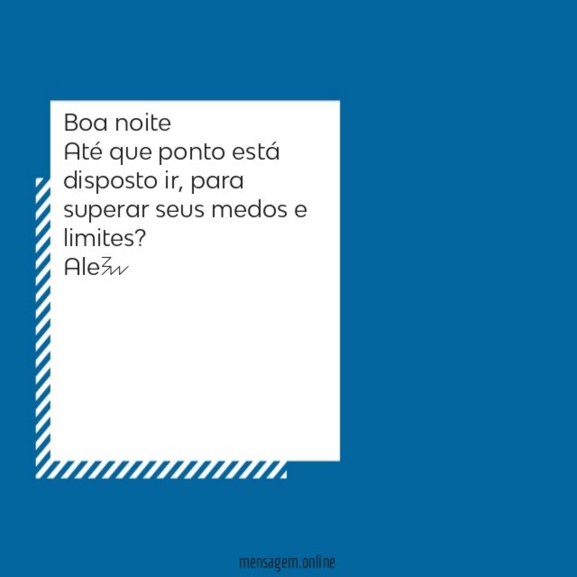 Boa noite