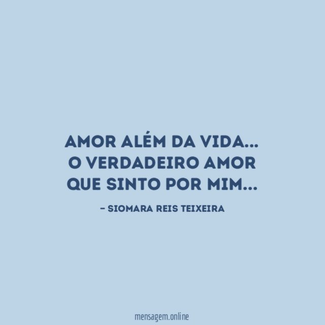 Amor Além Da Vida