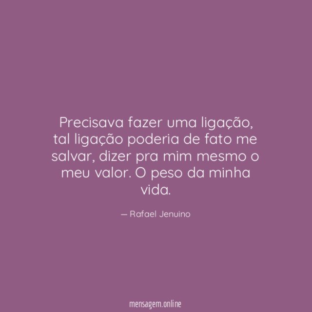 Precisava fazer uma ligação