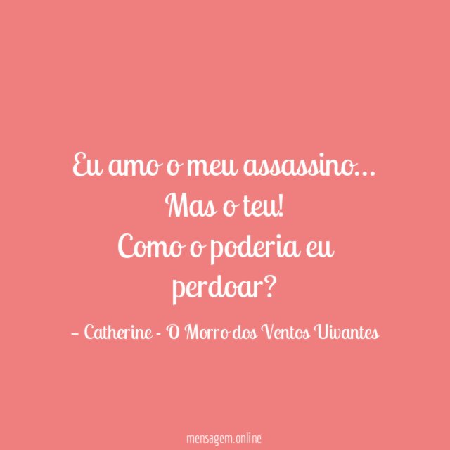 Eu amo o meu assassino