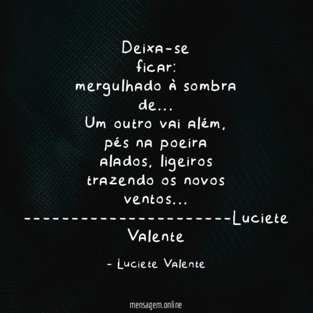 deixa-se ficar