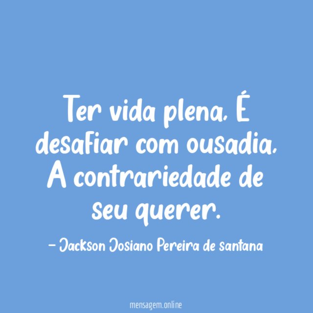 Ter vida plena